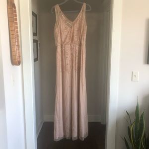 Adrianna Papell Beaded Gown